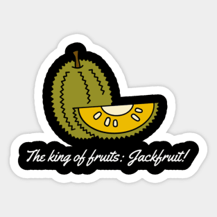 The king of fruits: Jackfruit! Sticker